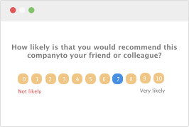 Create Net Promoter Score