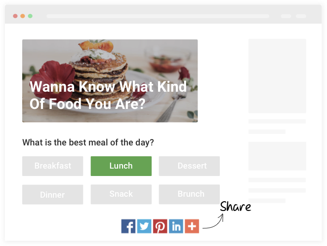Create personalized results with lead quizzes